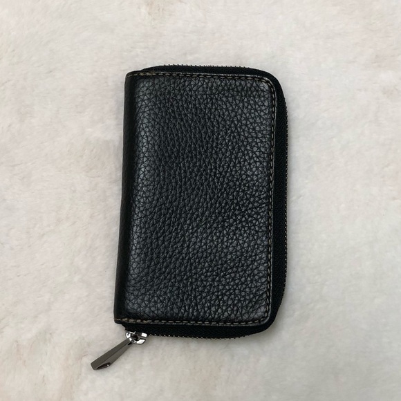 fossil zipper wallet mens